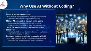 Build Smart with AI – Zero Coding Skills Needed. | PPTX