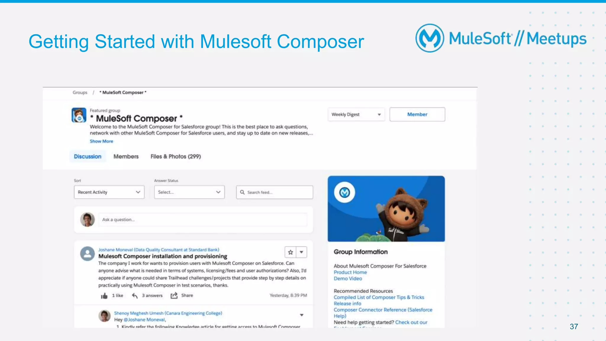Getting Started with Mulesoft Composer
37
 