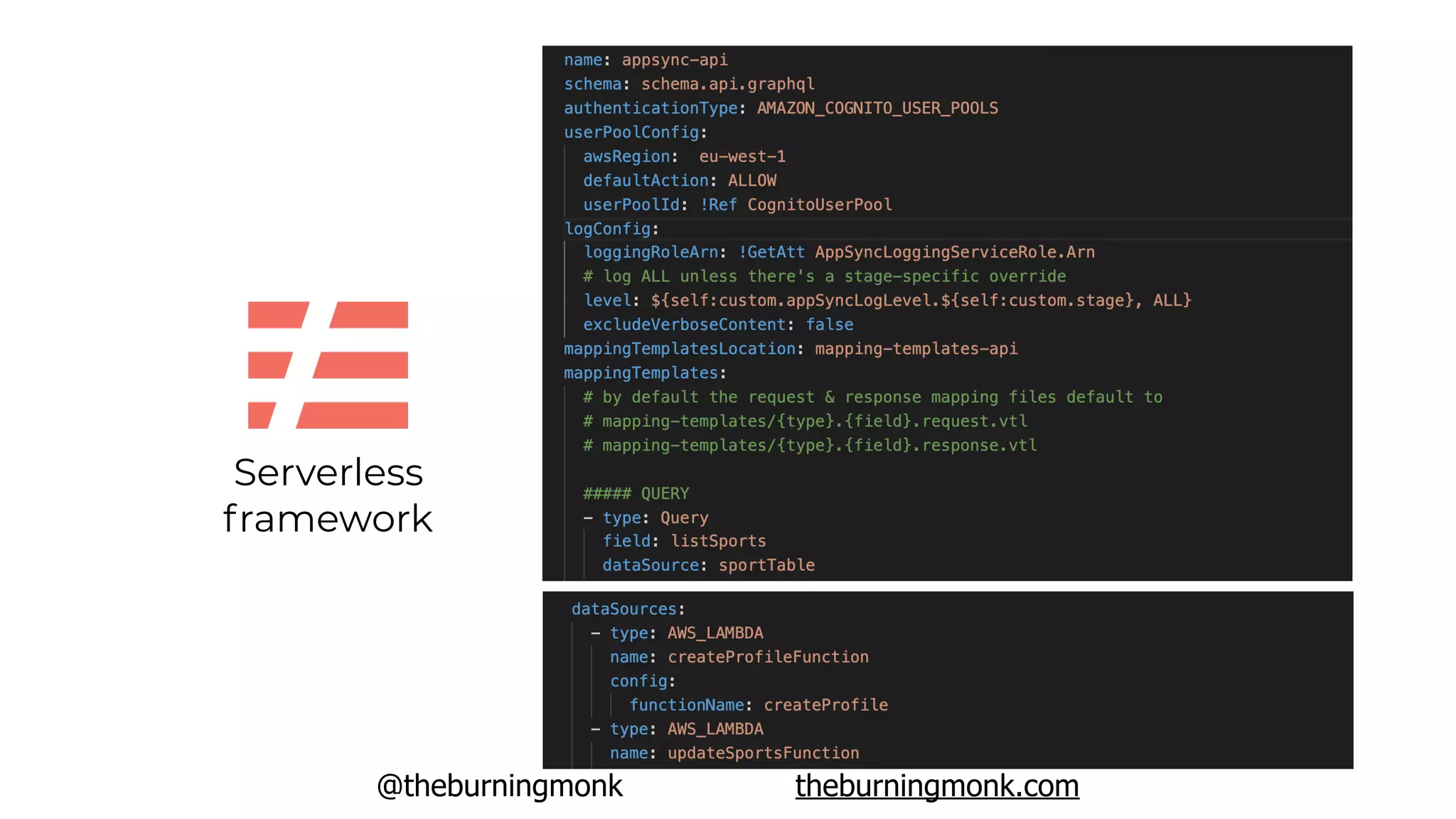 @theburningmonk theburningmonk.com
Serverless
framework
 