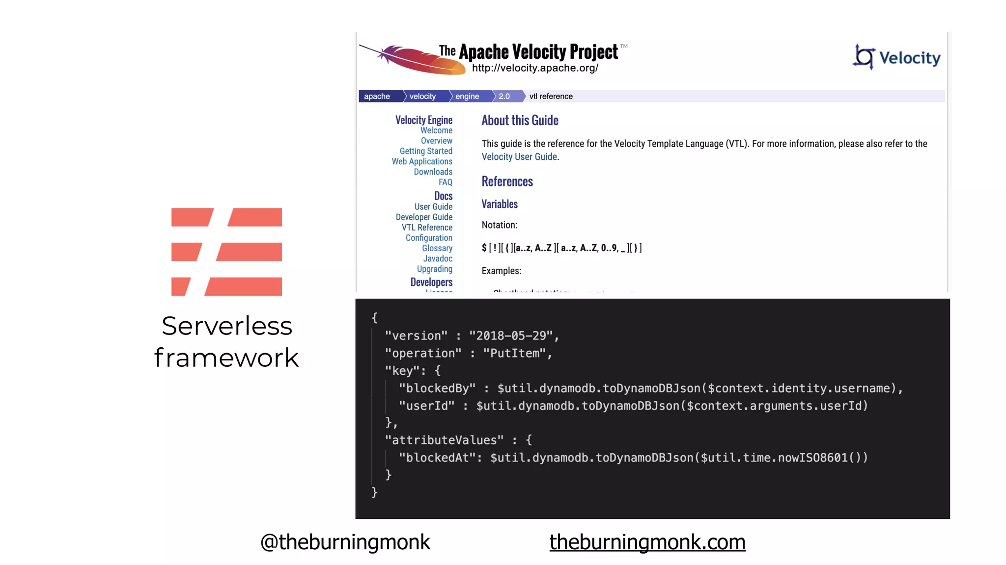 @theburningmonk theburningmonk.com
Serverless
framework
 