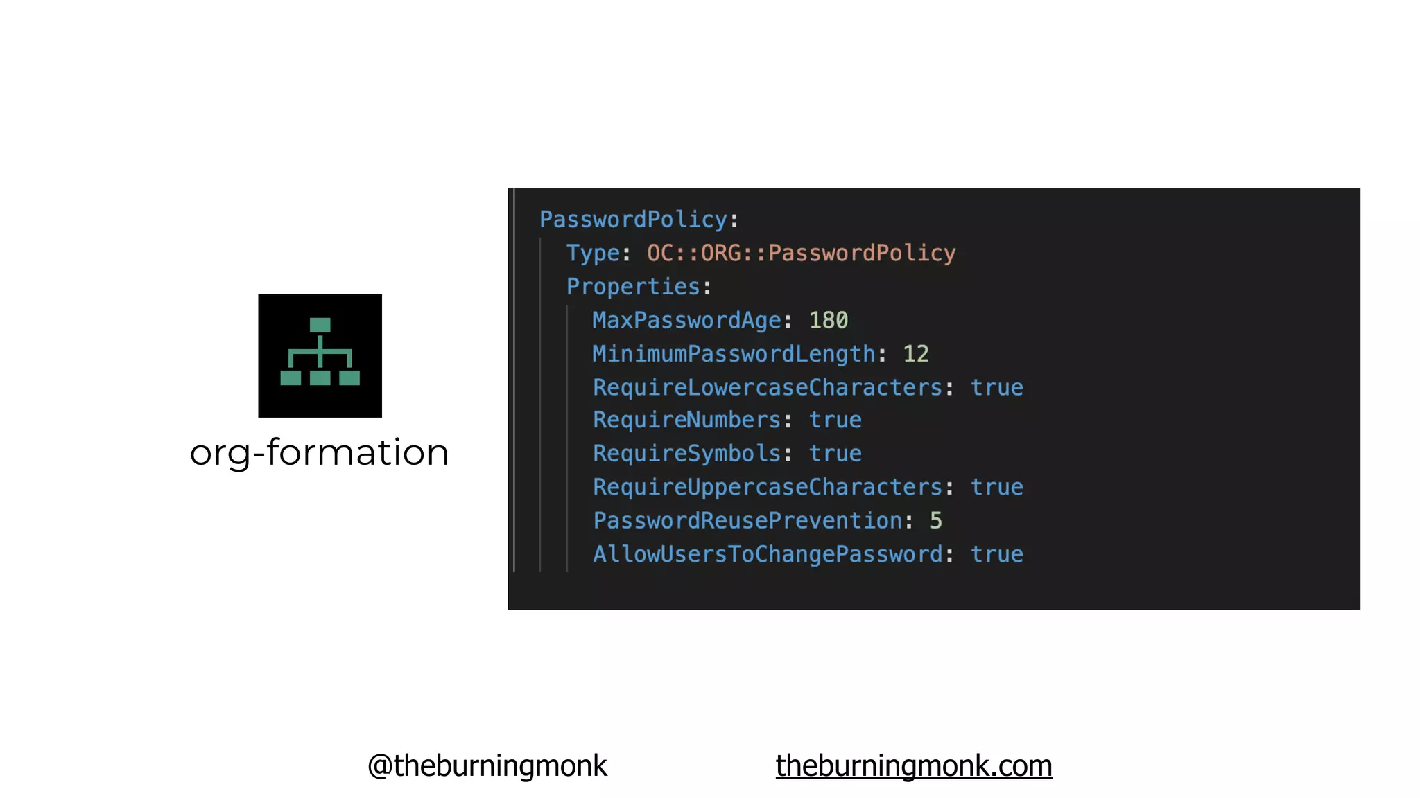 @theburningmonk theburningmonk.com
org-formation
 
