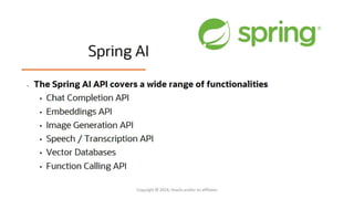 Build Stuff Lithuania - Blazingly Fast GenAI App Development With Java and Spring AI