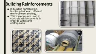 Buildtech In Textile Build tech/Construction Textiles | PPTX