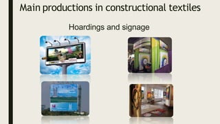 Buildtech In Textile Build tech/Construction Textiles | PPTX