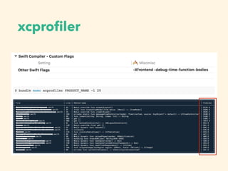 xcproﬁler
 