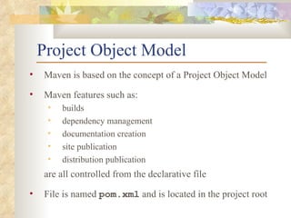 Maven 2.0 - Project management and comprehension tool | PPT
