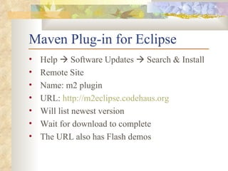 Maven 2.0 - Project management and comprehension tool | PPT