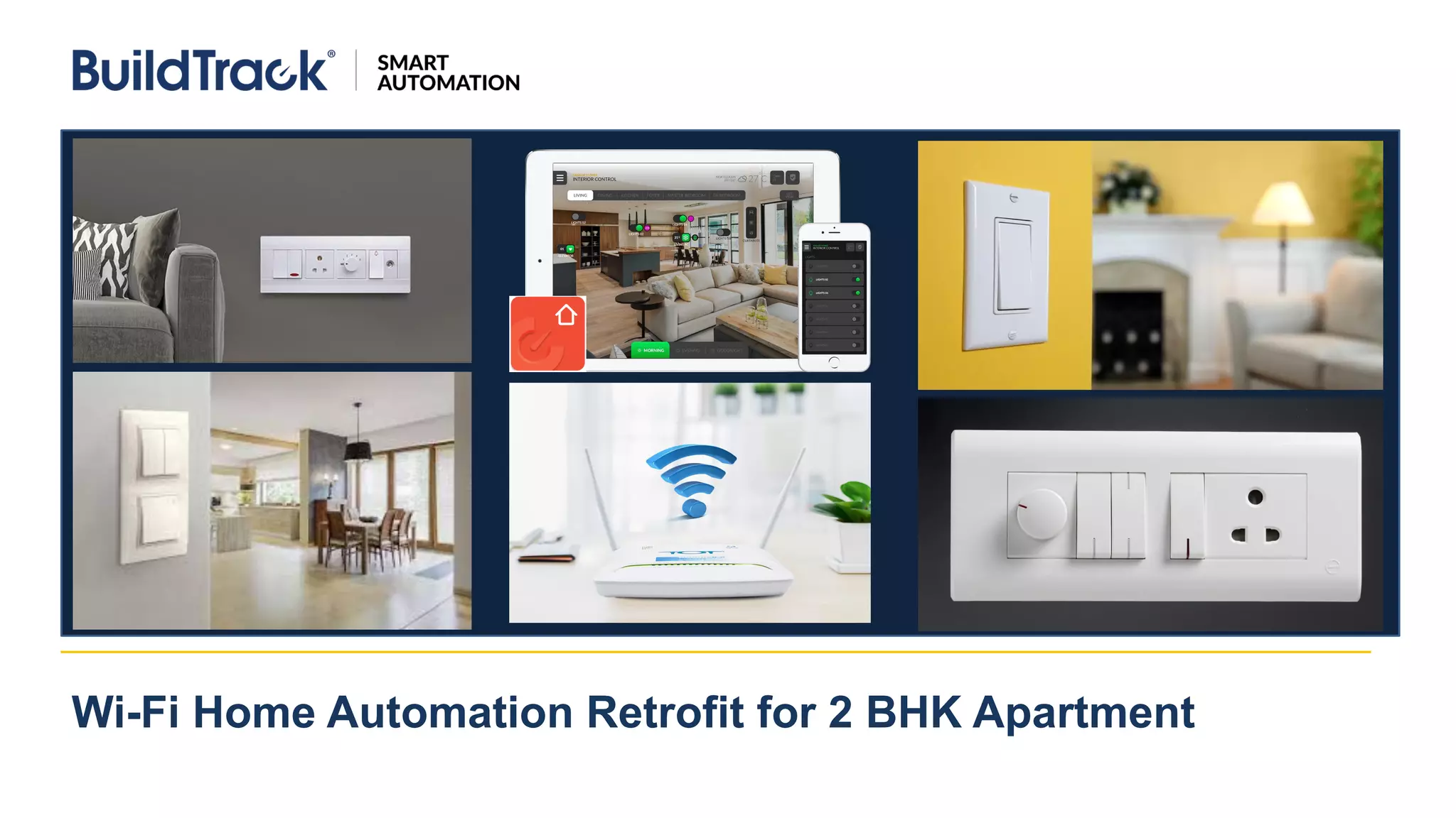 Image showcasing BuildTrack Case Study - 2BHK Apartment Automation | PDF
