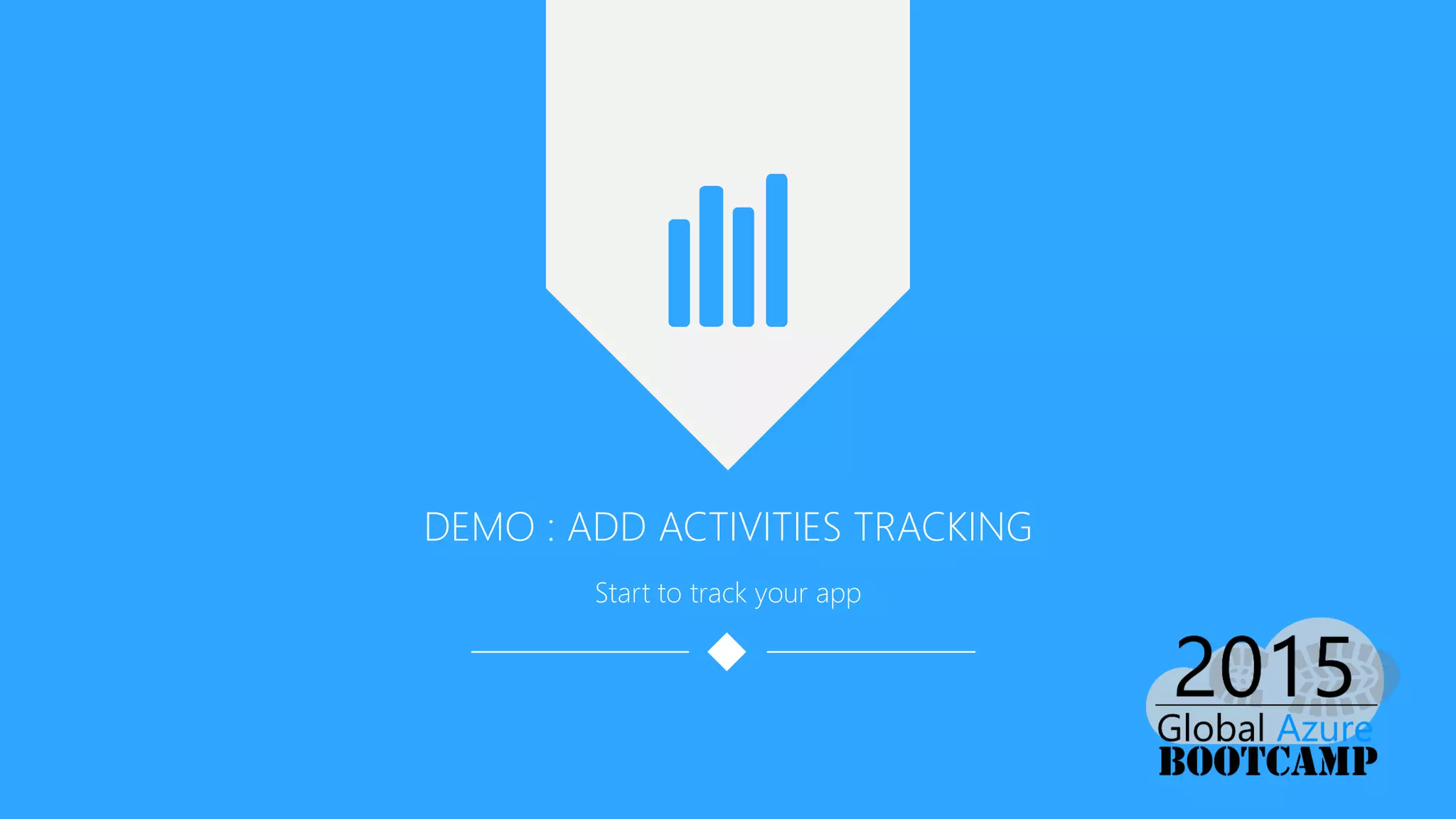 DEMO : ADD ACTIVITIES TRACKING
Start to track your app
 