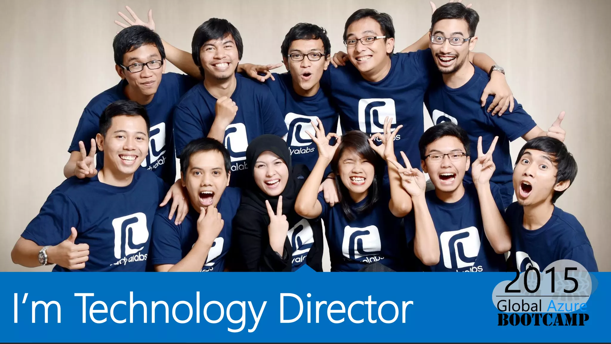 I’m Technology Director
 
