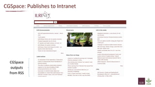 Making ILRI research accessible and open through CGSpace