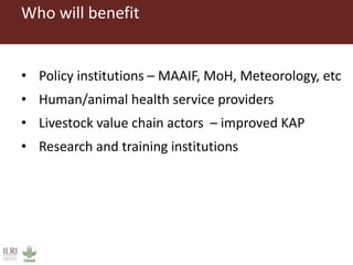 Boosting Uganda’s Investments in Livestock Development (2019-2023): Introducing the Rift Valley Fever (RVF) component 