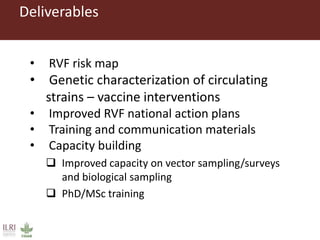 Boosting Uganda’s Investments in Livestock Development (2019-2023): Introducing the Rift Valley Fever (RVF) component 