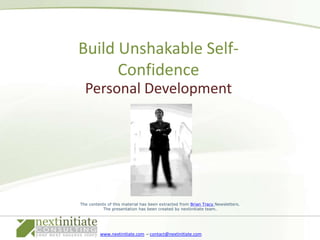 Personal Development Build Unshakable Self-Confidence 
