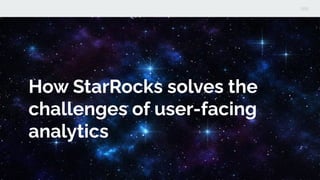Build User-Facing Analytics Application That Scales Using StarRocks ...