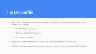 Virtualization, Containers, Docker and scalable container management services