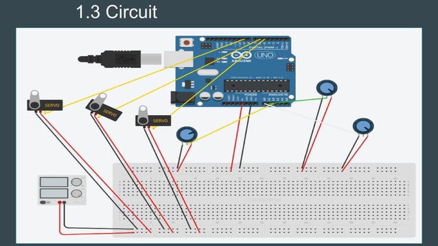 Build your 1st robot arm controlled by arduino | PPT | Free Download
