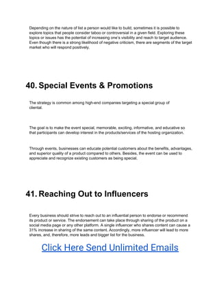 Build Your List Build Your List