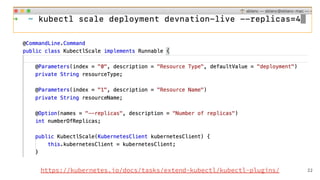 22
https://kubernetes.io/docs/tasks/extend-kubectl/kubectl-plugins/
 
