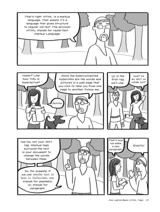 Webcomic Html Build Your Own Website A Comic Guide to HTML, CSS and Wordpress (Nate ...