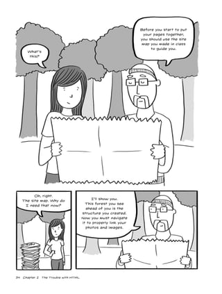 Html Comics Build Your Own Website A Comic Guide to HTML, CSS and Wordpress (Nate ...