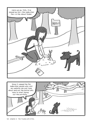 Html Comics Build Your Own Website A Comic Guide to HTML, CSS and Wordpress (Nate ...
