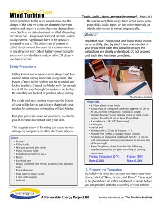 Picture of Build your own wind turbine | PDF