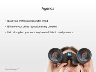 Build Your Professional Identity and Brand | Talent Connect Vegas 2013