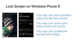 Build For Both
Windows and Windows Phone Shared Core
Straightforward to share code between apps
No XAML sharing technique ...