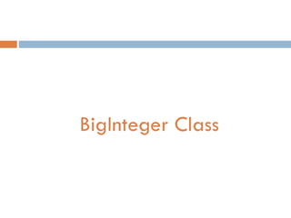 Built in classes in java | PDF