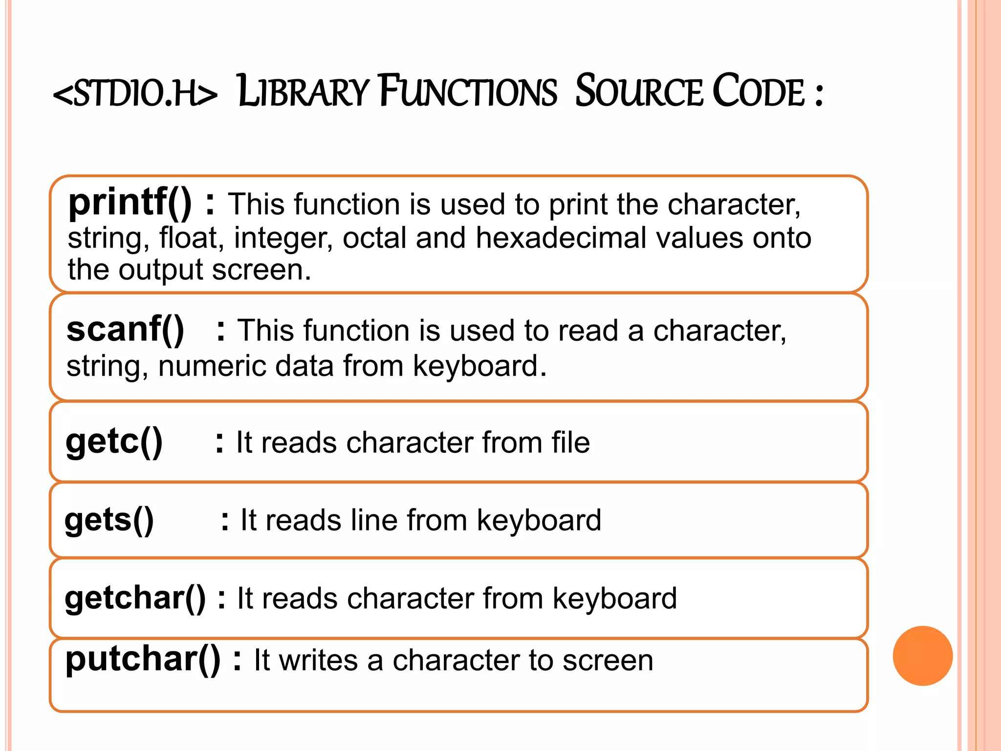 Built in function | PPTX