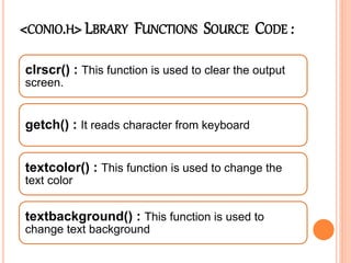 Built in function | PPTX
