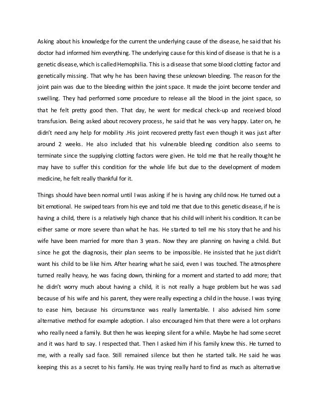 Open-ended social history questions picture