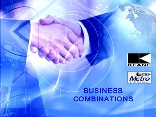 1
BUSINESS
COMBINATIONS
 