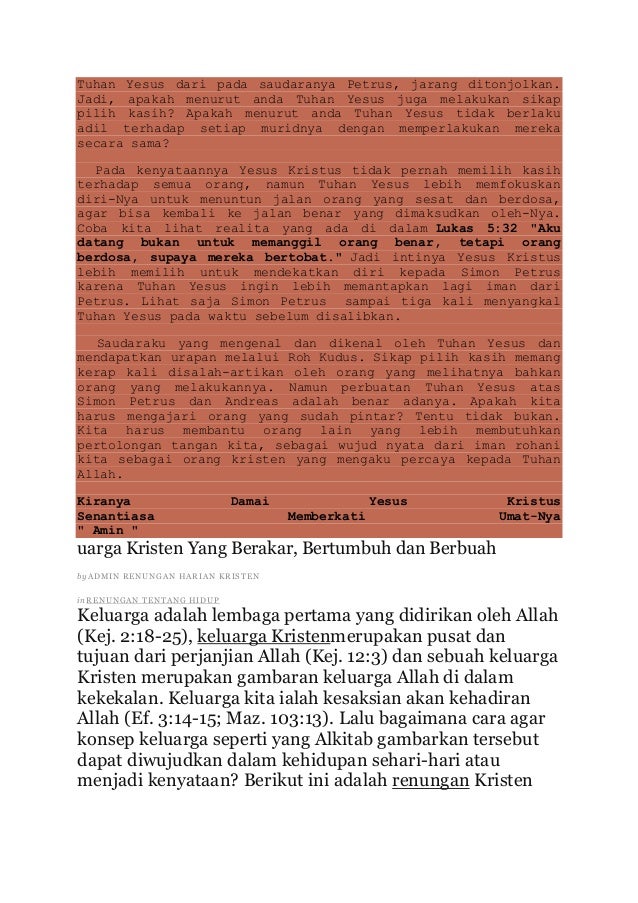 Hidup Dalam Kasih Life In Love Ppt Download