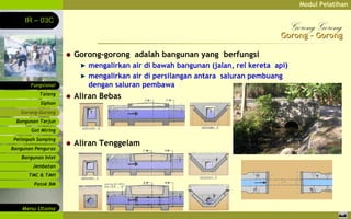 bangunan irigasi pelengkap ppt | PPT
