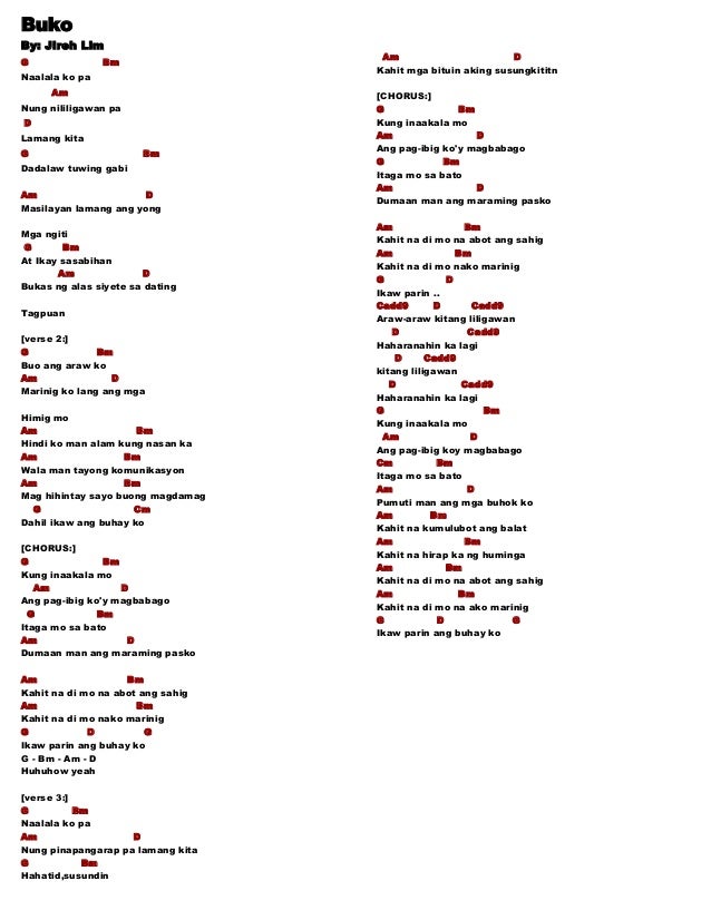 Buko Chords