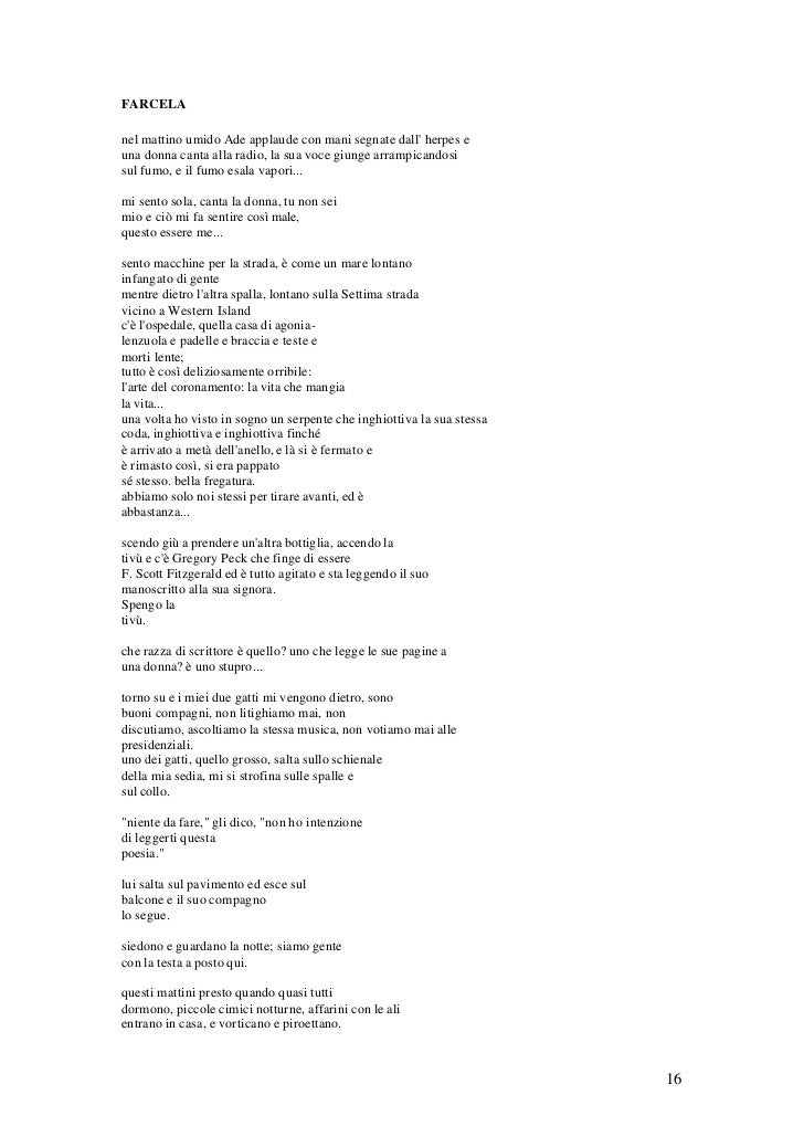 Bukowski Poesie Scelte