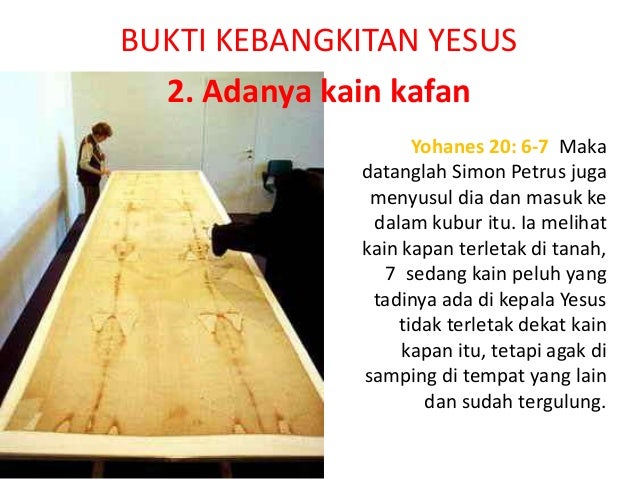 Bukti kebangkitan yesus