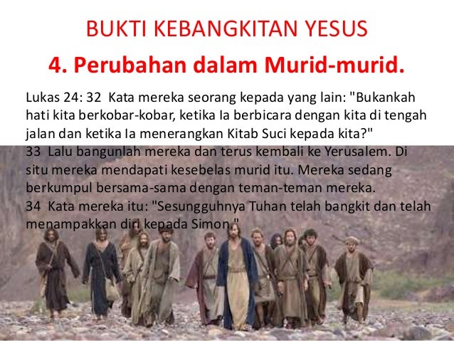 Bukti kebangkitan yesus