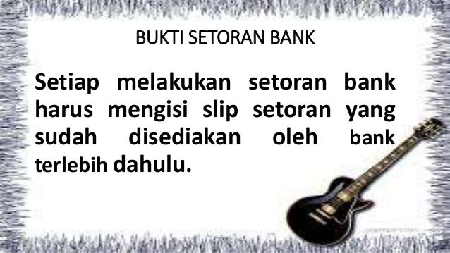 Jenis-Jenis Bukti Transaksi