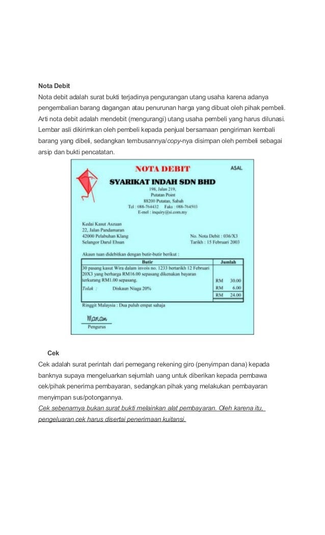 Bukti transaksi perusahaan jasa