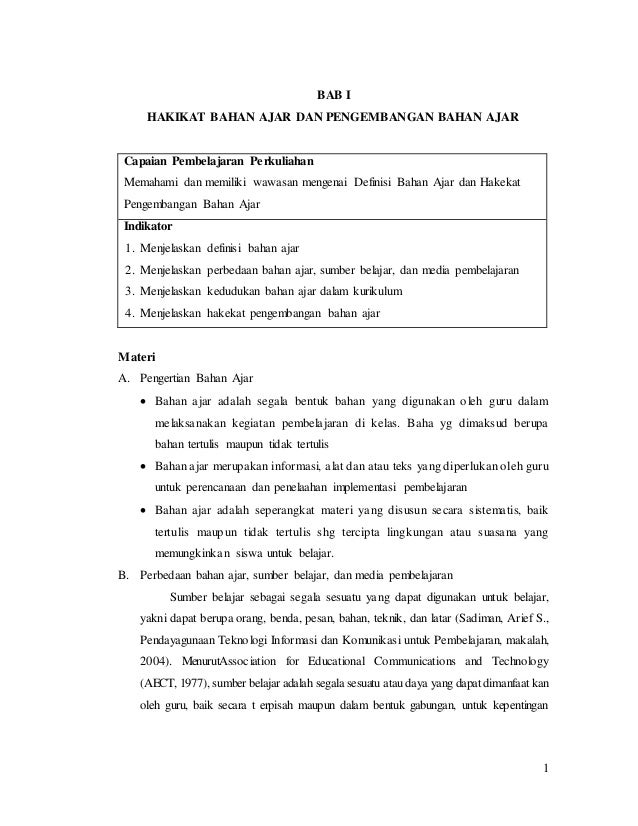 Bahan ajar paud kurikulum 2013