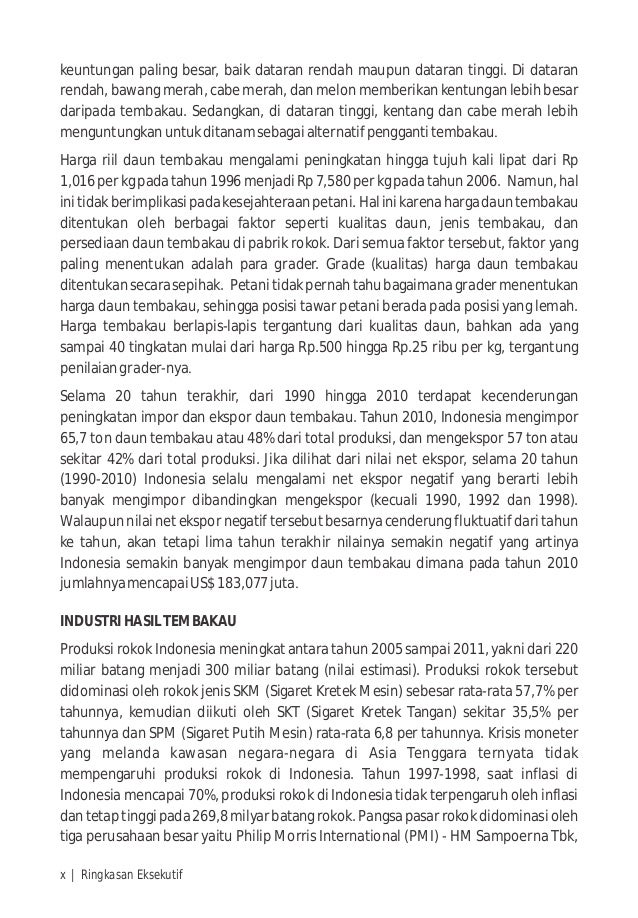 Buku fakta-tembakau