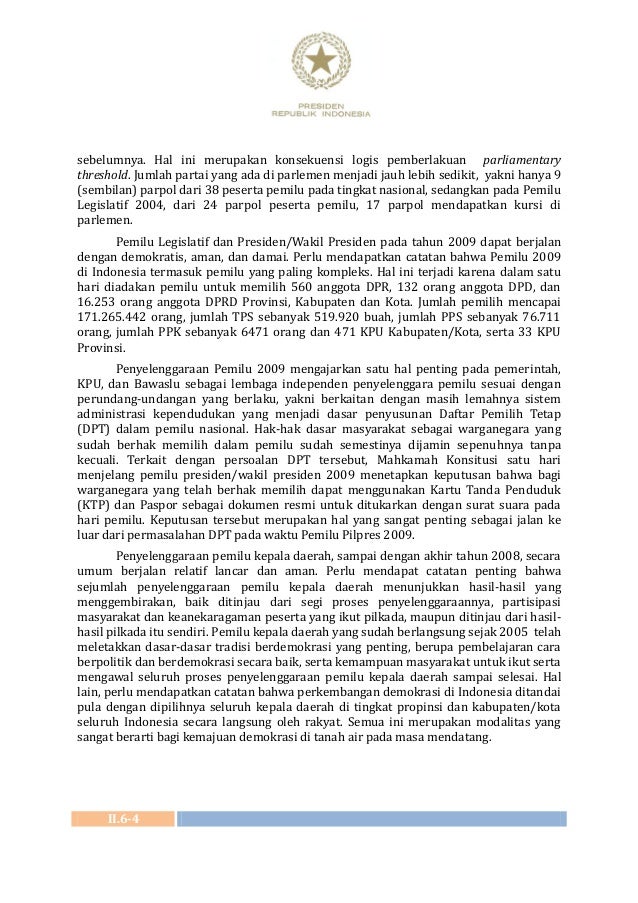 Buku ii-bab-vi rpjmn tahun 2010-2014