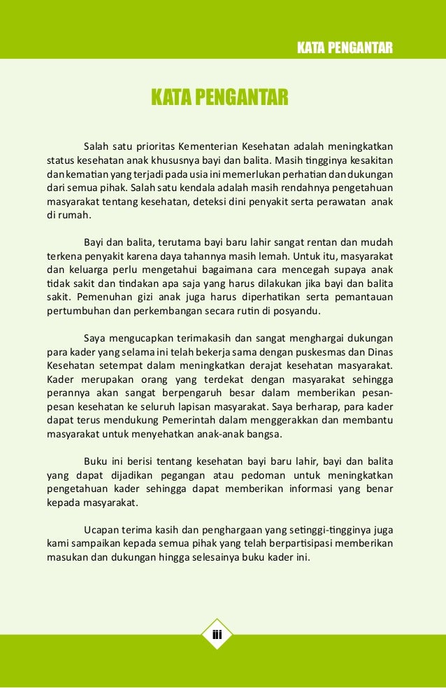Buku kader seri kesehatan anak Buku kader seri kesehatan anak
