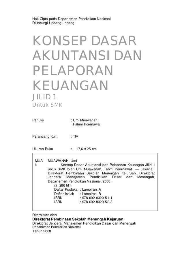 akuntansi jilid 1 akuntansi jilid 1