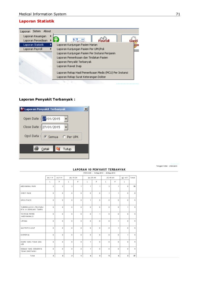 Manual Book Software Klinik & Apotek: Medical Information 