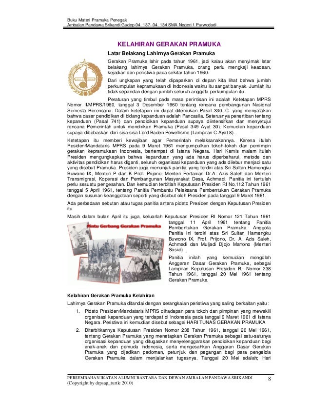 Materi Dasar Pramuka Soal