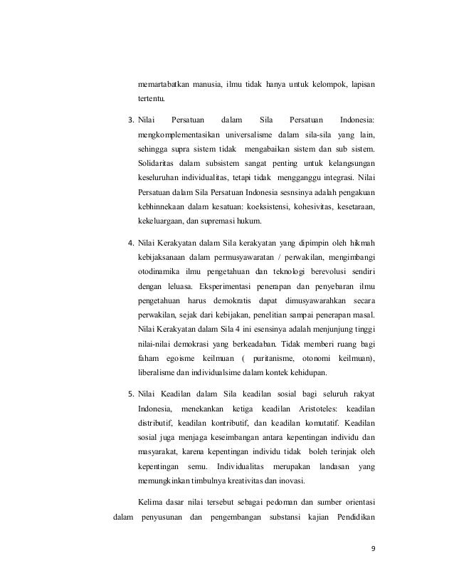 Makalah Penerapan Nilai Nilai Pancasila Dalam Penyelenggaraan Negara
